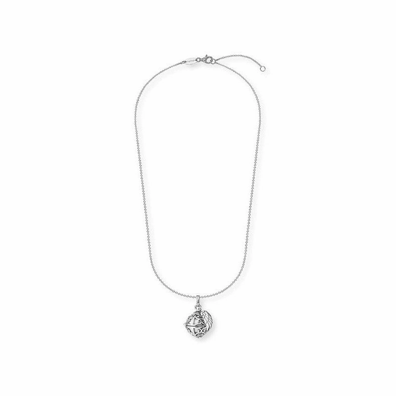 Engelsrufer Necklace Angel Whisperer with Wing Mother-of-Pearl Tone