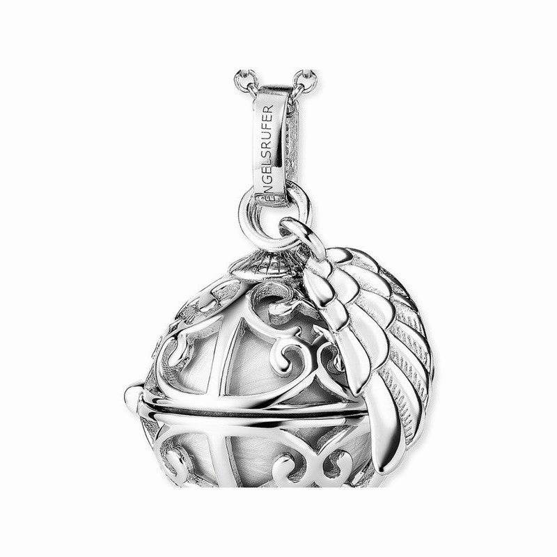 Engelsrufer Necklace Angel Whisperer with Wing Mother-of-Pearl Tone