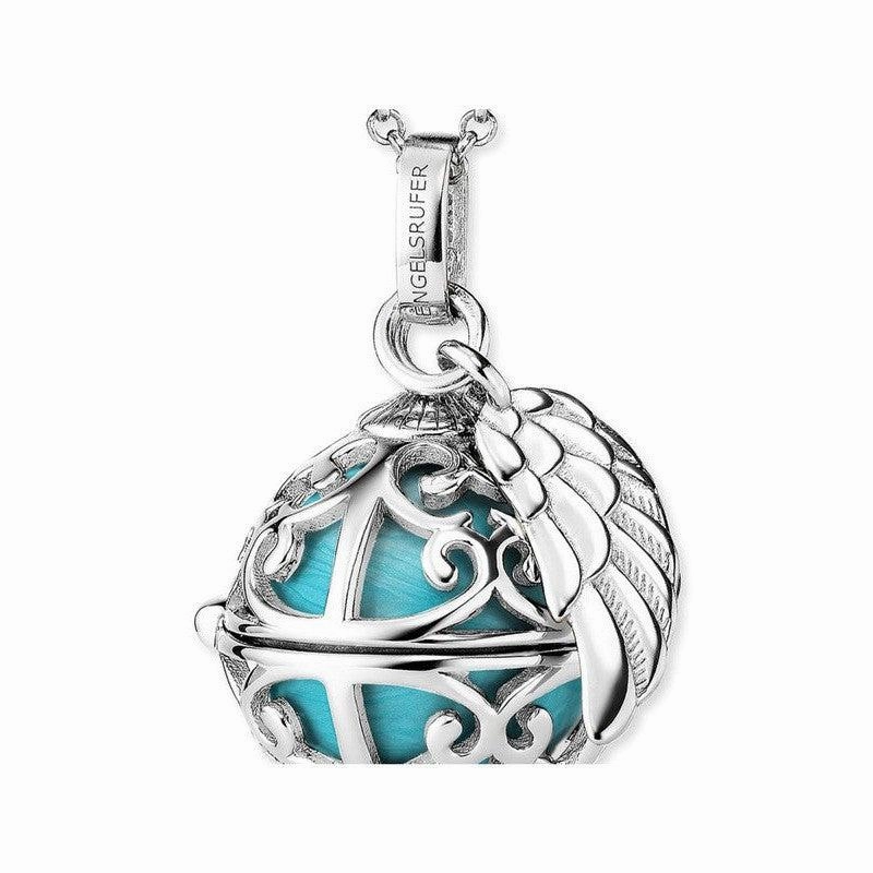 Engelsrufer Necklace Angel Whisperer with Wing Turquoise
