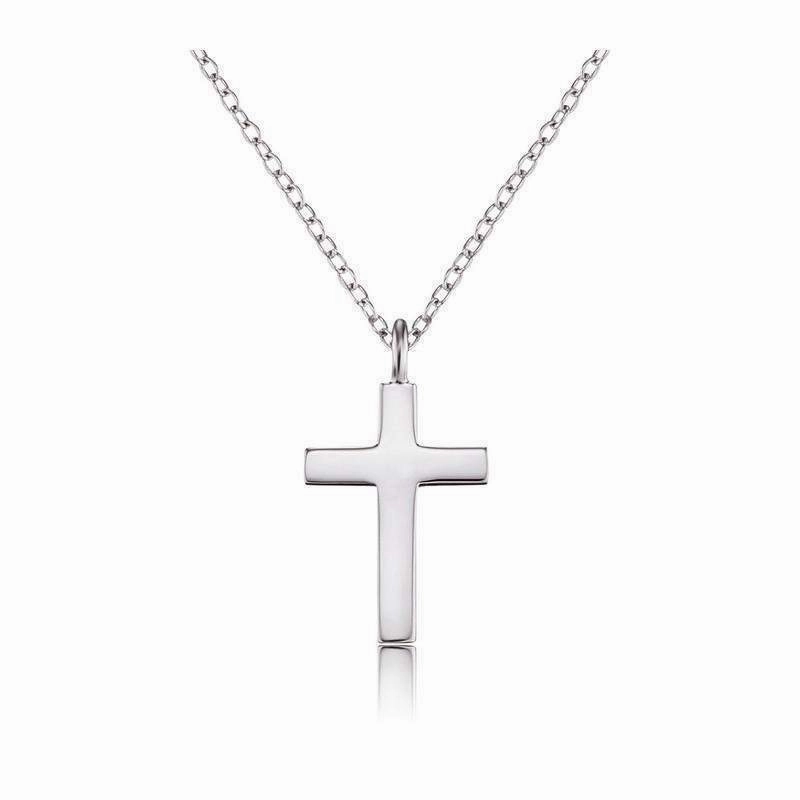 Engelsrufer Plain Cross Necklace