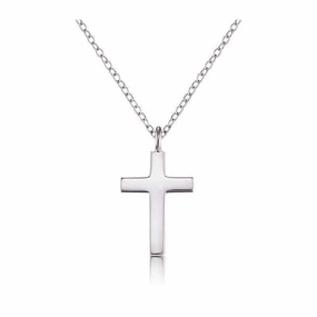 Engelsrufer Plain Cross Necklace
