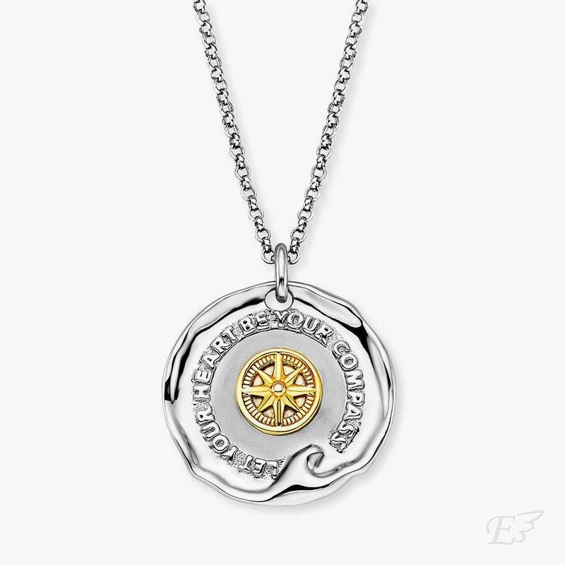 Engelsrufer Talisman Wave Bicolor Necklace