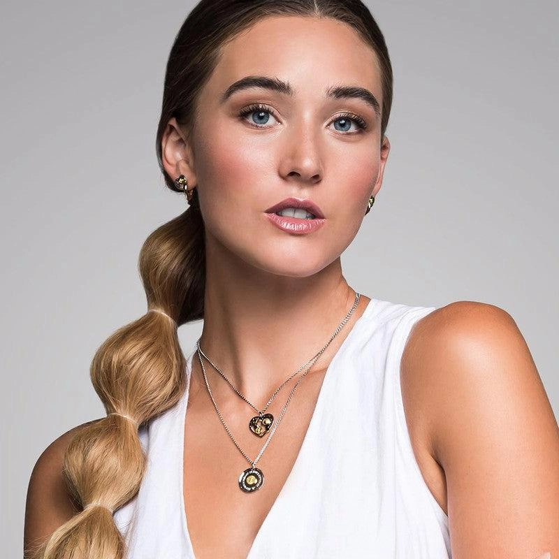 Engelsrufer Talisman Wave Bicolor Necklace