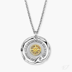 Engelsrufer Talisman Wave Bicolor Necklace
