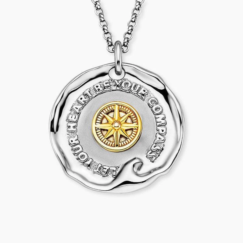 Engelsrufer Talisman Wave Bicolor Necklace