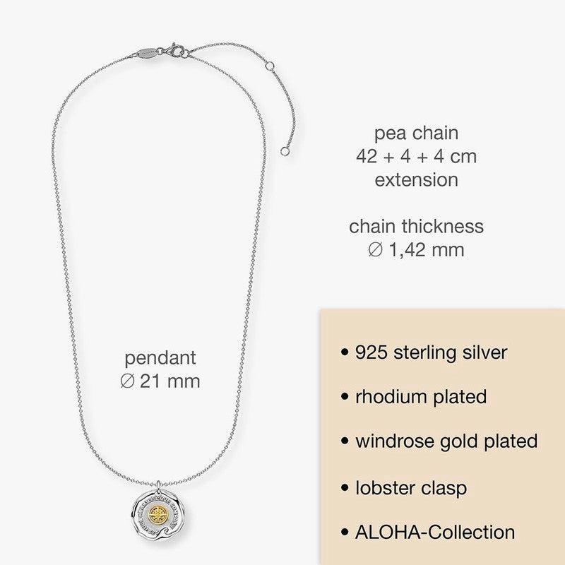 Engelsrufer Talisman Wave Bicolor Necklace