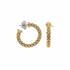 Essentials Earrings - 18ct Yellow gold