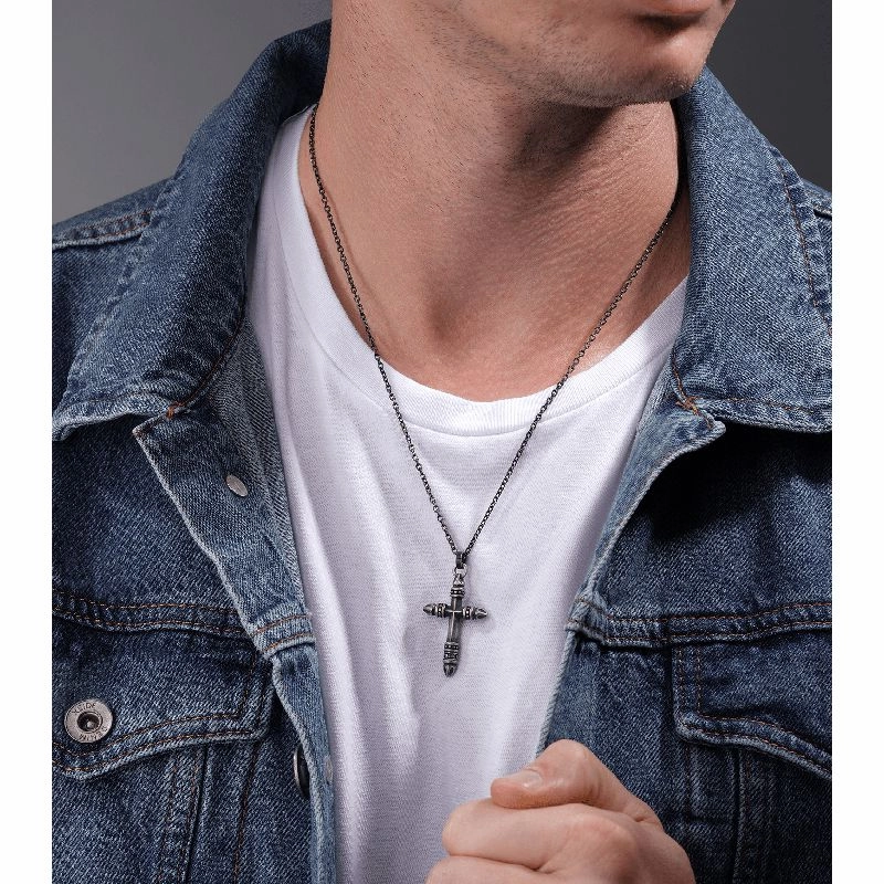 Faith Necklace By Police For Men