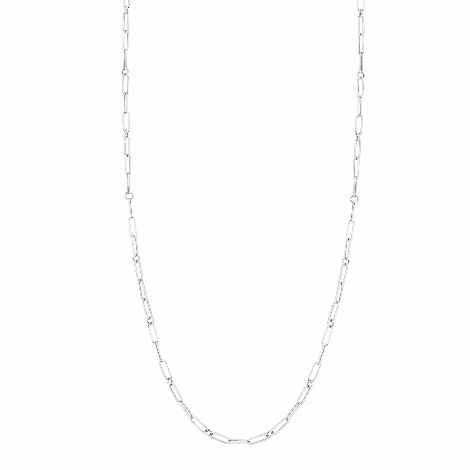 Fine Link Paper-Clip Chain