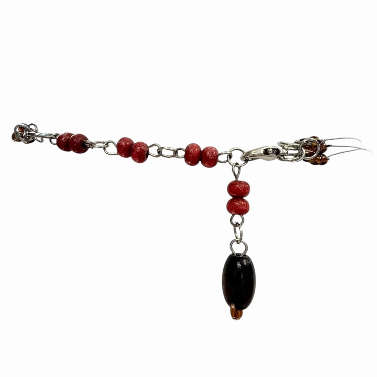 Floating Mixed Bead Necklace By Unbranded