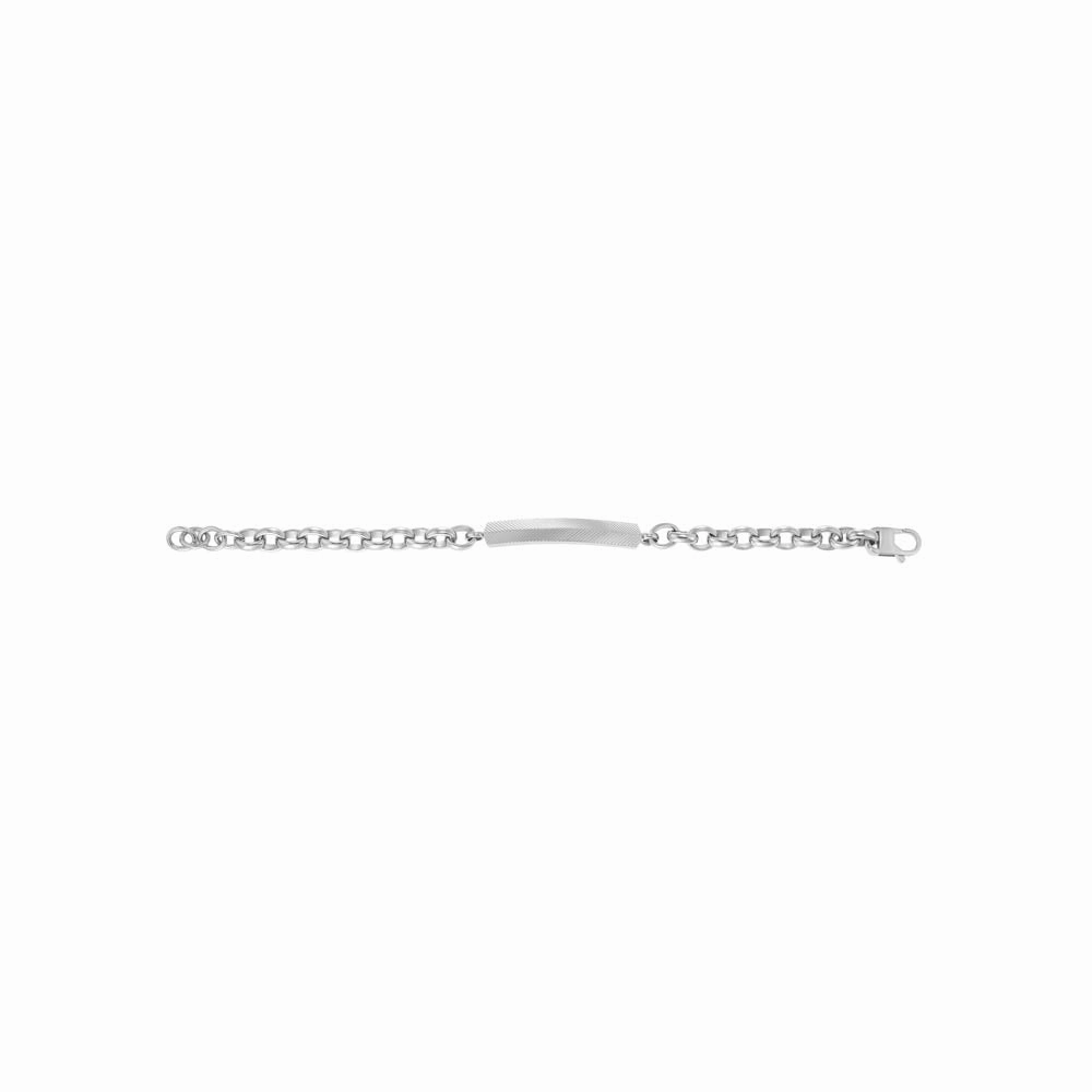 Fossil Stainless Steel Harlow Textured 22cm Bracelet