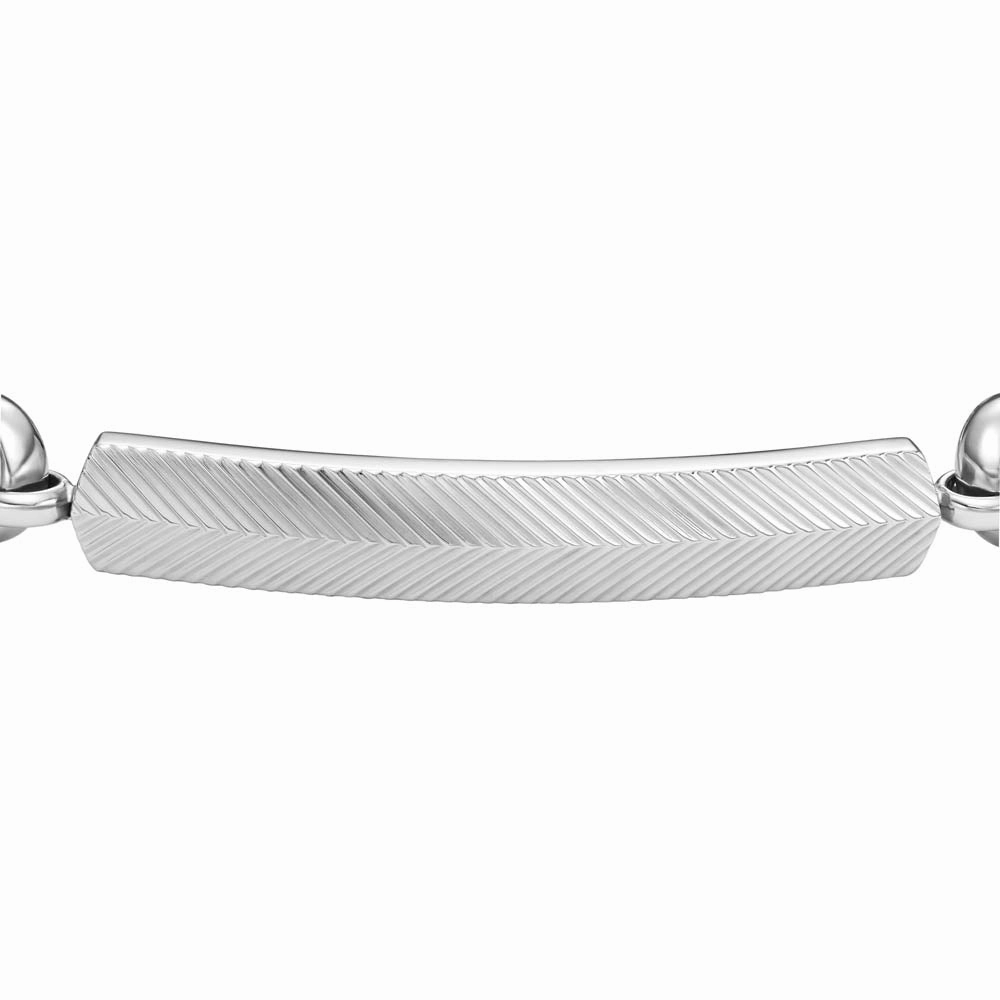 Fossil Stainless Steel Harlow Textured 22cm Bracelet