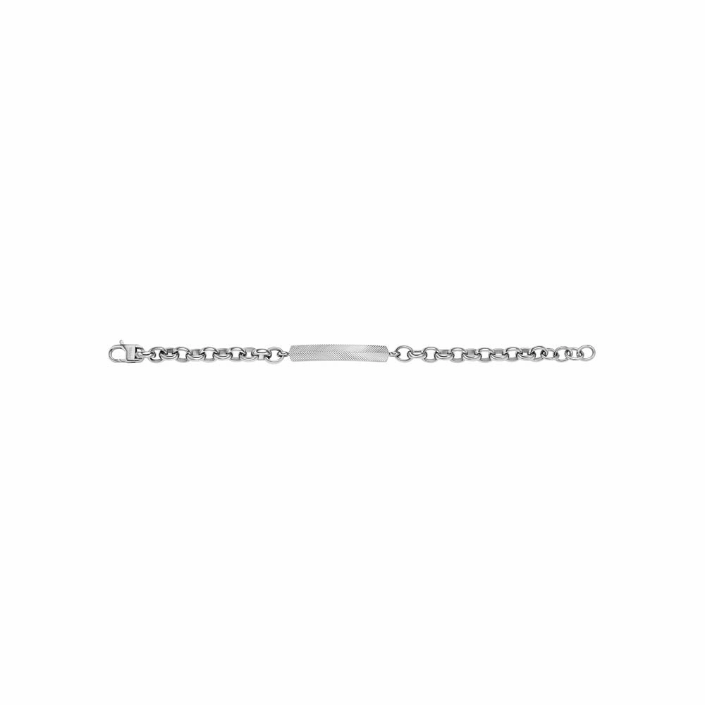 Fossil Stainless Steel Harlow Textured 22cm Bracelet