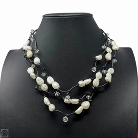 Freshwater Pearl Rope Layered Necklace