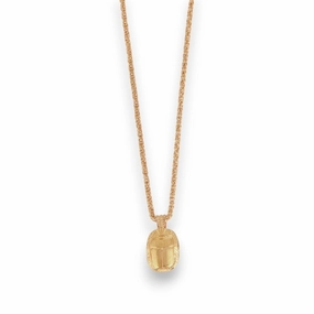 GAS BIJOUX - SCARABEE SHORT GOLD NECKLACE