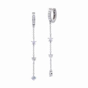 Georgini A Christmas Journey Clara Earrings - Silver