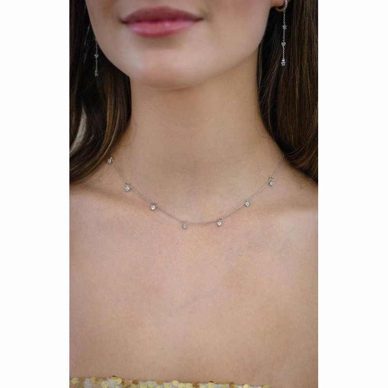 Georgini A Christmas Journey Clara Necklace - Silver