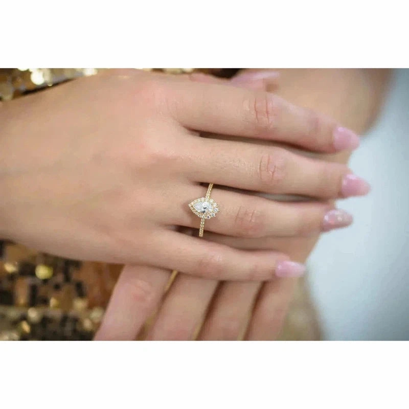 Georgini A Christmas Journey Elegant Ring - Gold
