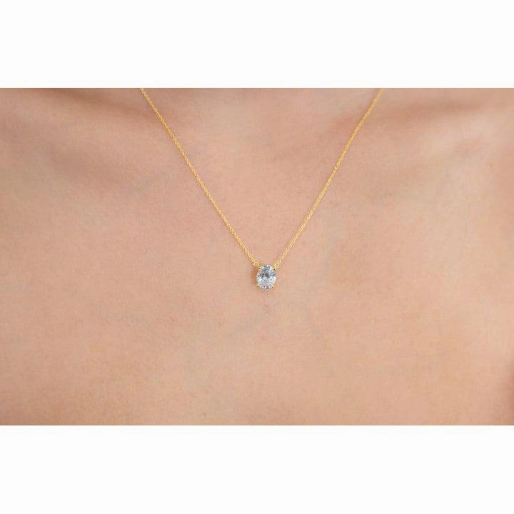 Georgini A Christmas Journey Ellipse Pendant - Gold