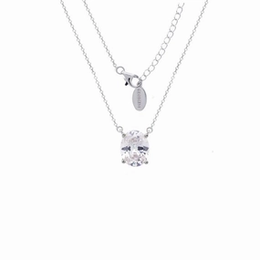 Georgini A Christmas Journey Ellipse Pendant - Silver