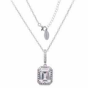 Georgini A Christmas Journey Violet Pendant - Silver