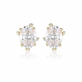 Georgini aurora southern lights gold earrings