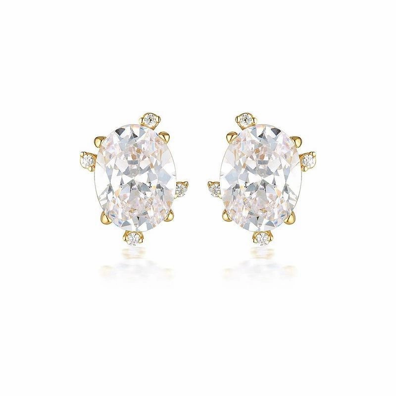 Georgini aurora southern lights gold earrings