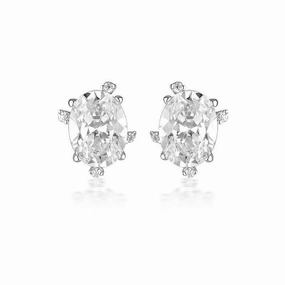 Georgini aurora southern lights silver earrings