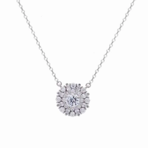 Georgini Georgini Summer Sorbet Berry Bloom Pendant Silver