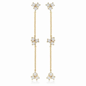 Georgini Georgini The Layered Edit Trois Earrings Gold