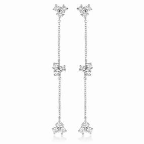 Georgini Georgini The Layered Edit Trois Earrings Silver