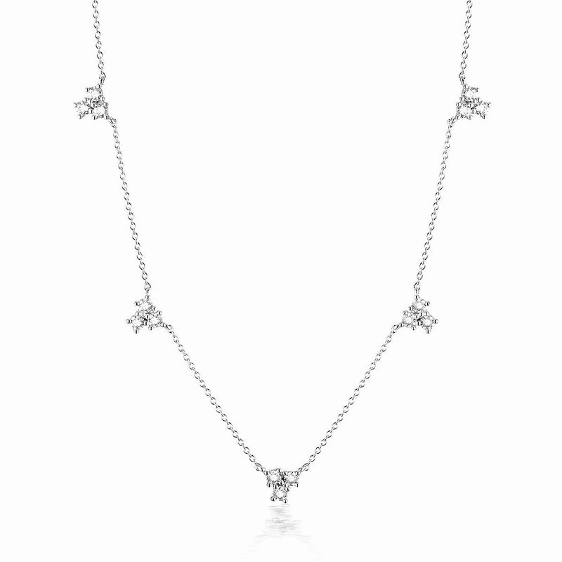 Georgini Georgini The Layered Edit Trois Necklace Silver