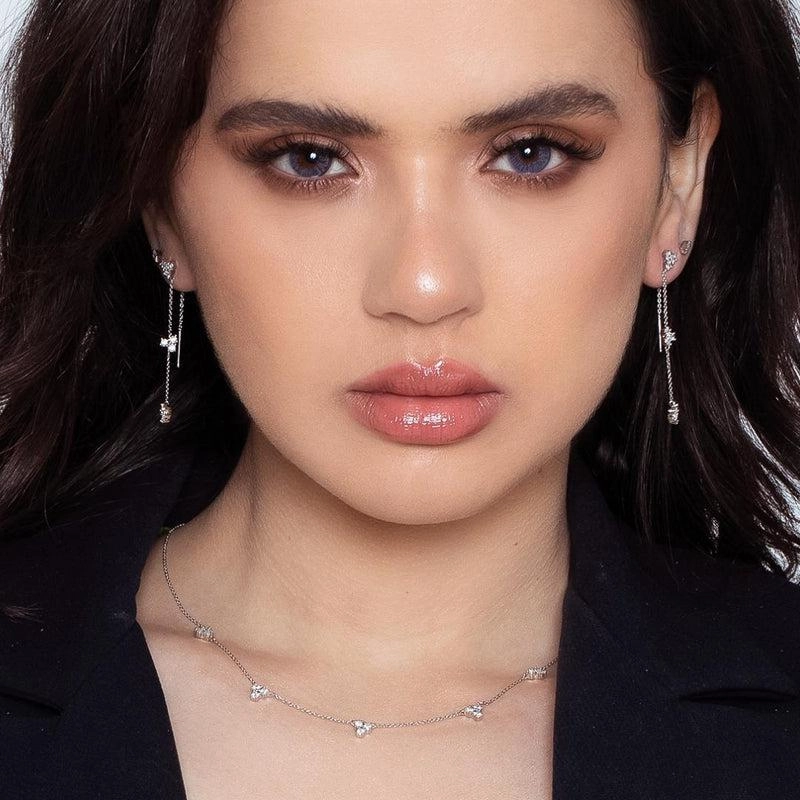 Georgini Georgini The Layered Edit Trois Necklace Silver