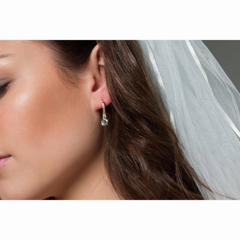 Georgini Iconic Bride Daphne Gold Earrings