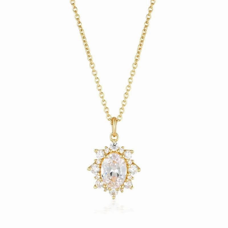 Georgini Iconic Bride Eloise Gold Pendant