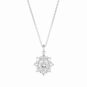 Georgini Iconic Bride Eloise Silver Pendant