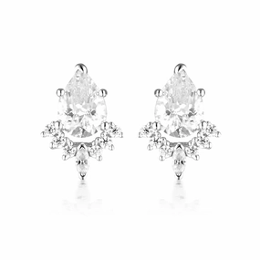 Georgini Iconic Bride Penelope Silver Earring