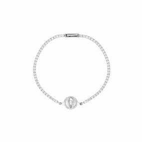 Georgini Majesty Freshwater Pearl Bracelet - Silver