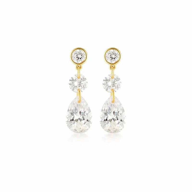 Georgini Mirage Augusta Earrings - Gold