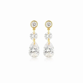 Georgini Mirage Augusta Earrings - Gold