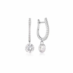 Georgini Mirage Mossman Earrings - Silver