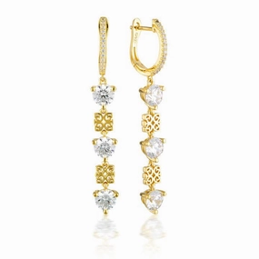 Georgini Signature History Earrings - Gold