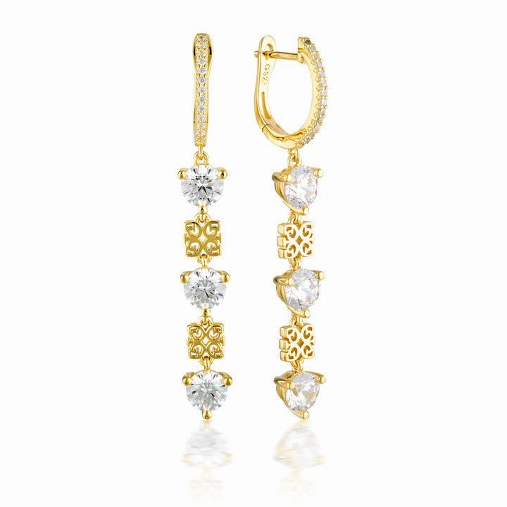 Georgini Signature History Earrings - Gold