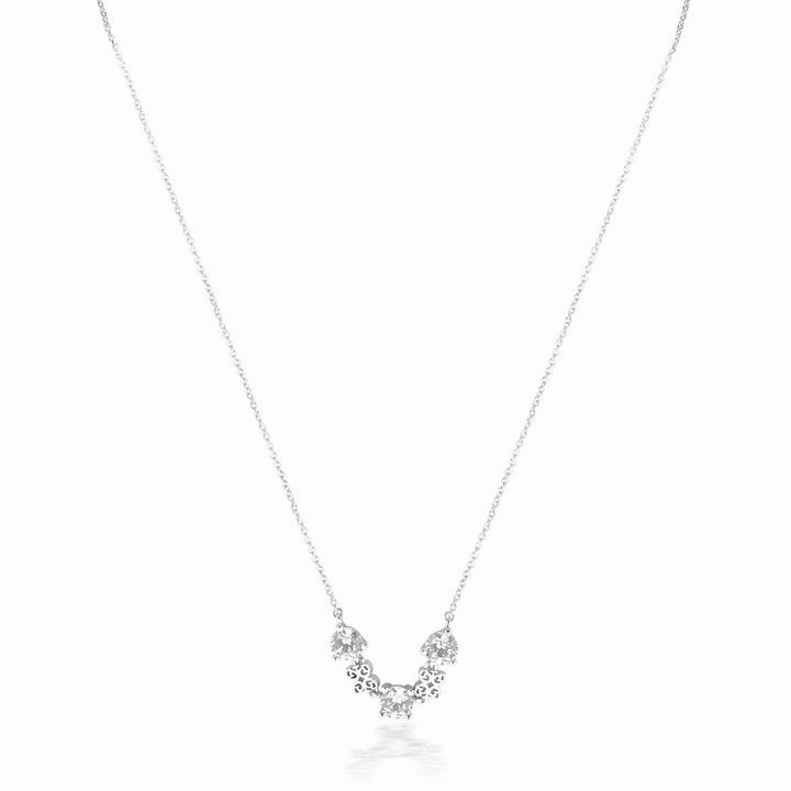 Georgini Signature History Necklace - Silver