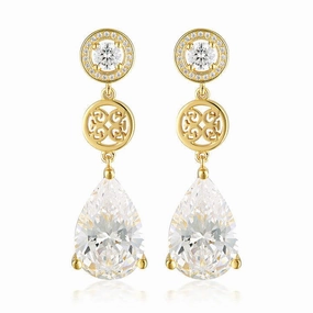 Georgini Signature Memento Earrings - Gold