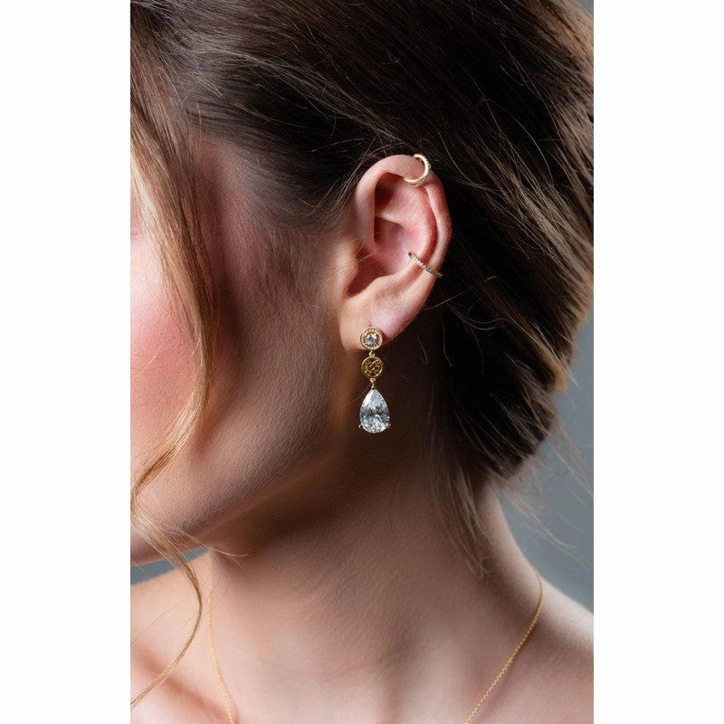 Georgini Signature Memento Earrings - Gold