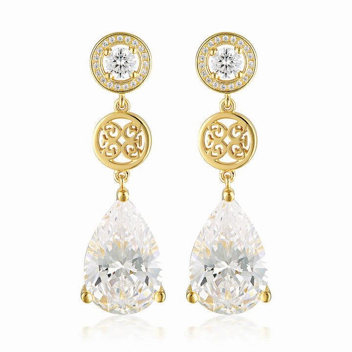 Georgini Signature Memento Earrings - Gold