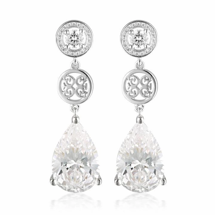 Georgini Signature Memento Earrings - Silver