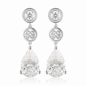 Georgini Signature Memento Earrings - Silver