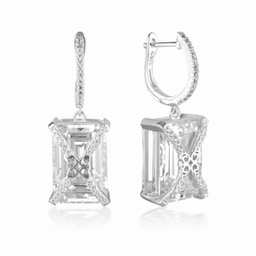 Georgini Signature Regalia Earrings - Silver